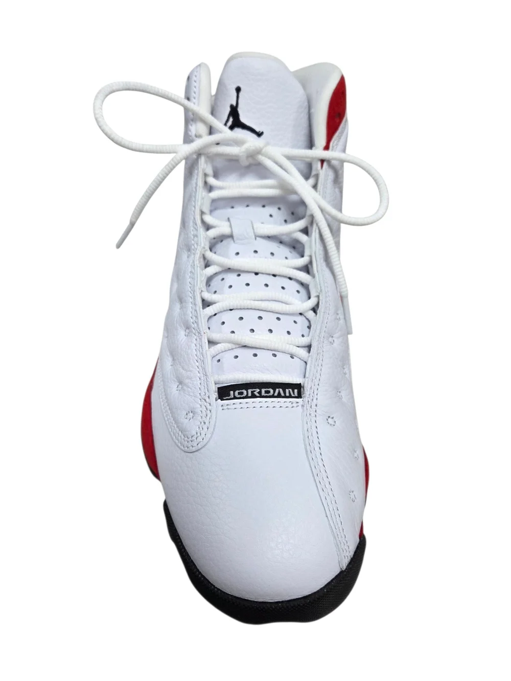 Air Jordan 13 Retro White w/ Red Accent Sneakers